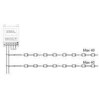 Installation Diagram for LM01-0.24W12VCW and LM01-0.24W12VWW LED Modules