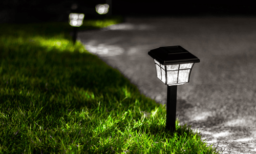 Modern Driveway Lights