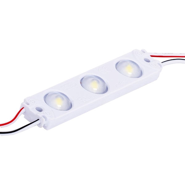 Triple LED Module 1W IP65 12V 6500K for Signage Lighting Applications 20Pcs String